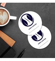 Fizyoterapistlere Özel 2’li MDF Bardak Altlığı Seti