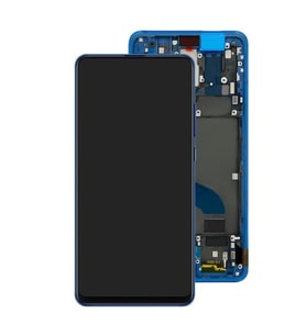 Mi 9T Ekran Uyumlu Dokunmatik Çıtalı Parmak İzi Çalışır OLED ÇITALI (SİYAH)