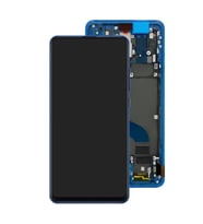 Mi 9T Ekran Uyumlu Dokunmatik Çıtalı Parmak İzi Çalışır OLED ÇITALI (SİYAH)