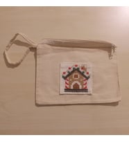 Yılbaşı Evi El Çantası (Bej - Kahverengi)