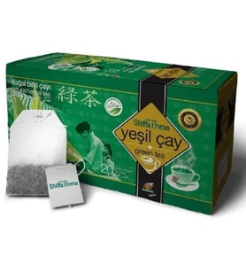 Shiffa Home Yeşil Çay 20 Süzen Poşet