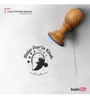 Kişiye Özel Kitap Damgası Kitap Mührü Kaşe Kitap Mühür Özel Damga 357