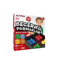 Becerikli Parmaklar Kutu Oyunu (Çok Renkli)