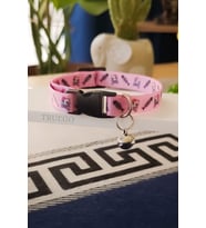 Hello Kitty İskelet Kedi ve Köpek Boyun Tasması Pembe