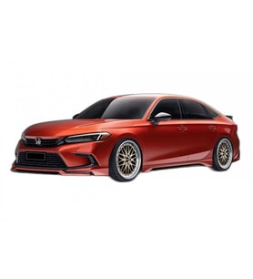 Honda Civic FE Yofer Style Yan Marşpiyel Takımı (Plastik)