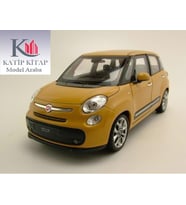 Welly 2013 Fiat 500L Sarı 1/24 Model Araba