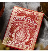Bicycle Prestige Red Premium Oyun Kağıdı Limited Edition Koleksiyonluk iskambil Kartları (Karışık)