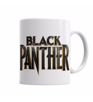 Black Panther 03 Kupa Bardak Porselen