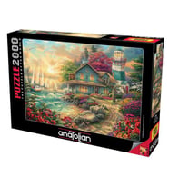 Anatolian Puzzle 2000 Parça Mavi Konak 3964