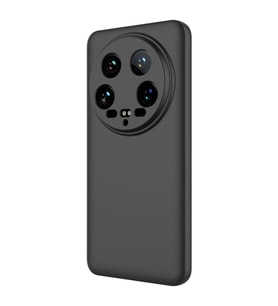 Vendas Xiaomi Mi 14 Ultra Uyumlu Kılıf İçi Kadife Yapılı Yumuşak Lansman Kapak (Siyah)