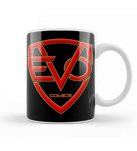 Evo Comics Inc Evolution Comics Inc Logo Kupa Bardak Porselen