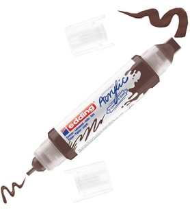 Edding 5400 Akrilik Boyama Markörü 3D Double Liner ÇİKOLATA KAHVESİ 