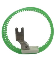 Düz Makine Yeşil Çemberli Plastik Ayak / TRF1