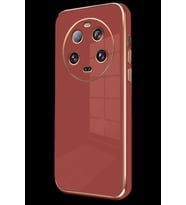 Pilelistore   Xiaomi Mi 14 Ultra Kılıf Volet Silikon - Kırmızı