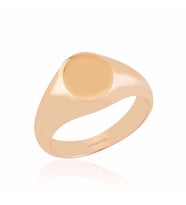 Şövalye Rose Altın Yüzük 14K (Çok Renkli)