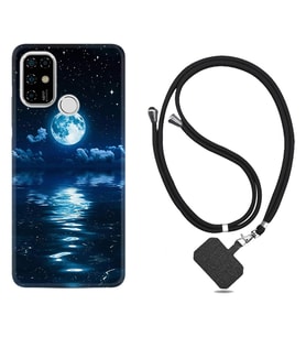 Casper E30 F20 X20 Kılıf Boyun Askılı Silikon Night Moon 1133