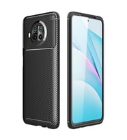 Xiaomi Mi 10t Lite Kılıf Auto Focus Karbon Kapak - Siyah