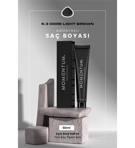 Momentum Kozmetik Saç Boyası Dore Light Brown 5.3 60 ml
