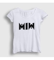 Presmono Kadın Beyaz Miw Motionless In White T-Shirt 166358tt (Beyaz)