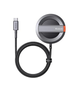 Mcdodo CH-5500 15W Magsafe Şarj Cihazı Ve Stand - SİYAH