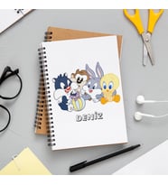 Looney Tunes Çizgi Film Defteri Kişiye Özel