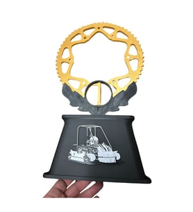 FLEXIS WE MAKE IT POSSIBLE FOR YOU GO KART ÖDÜL KUPASI 20 CM HEDİYELİK ÖDÜL KUPASI