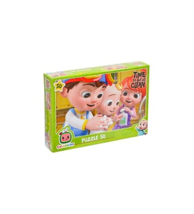 Laço Kids Puzzle Cocomelon Temizlik Zamanı 50 Parça Çocuklar İçin Yapboz