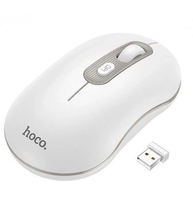 HOCO GM21 Platinium 1600dPi 2.4G Bluetooth Kablosuz Optik Mouse-(5775) - GLST7888-5394 (Siyah)