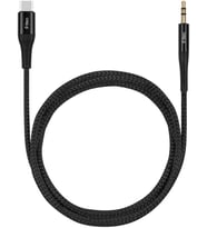 Aux - USB-C Ses Kablosu 100cm Siyah