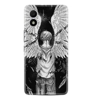TCL 303 Kılıf Resimli Desenli Silikon Platinium Series Angel 1883
