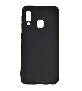Samsung Galaxy A20E Kılıf Soft Mat Premier Case (Siyah)