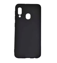 Samsung Galaxy A20E Kılıf Soft Mat Premier Case (Siyah)