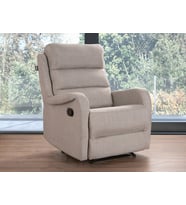 Niron Comfort Elegance Fonksiyonel Tekli Koltuk Tv / Baba Koltuğu - Berjer (Krem)