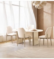 atlas mdf masa ve 6 adet sandalye