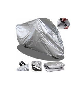 Honda Xl 1000v Varadero  Uyumlu SolarBlock Prime Motosiklet Brandası Örtüsü (Siyah)