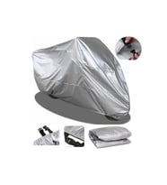 Honda Xl 1000v Varadero  Uyumlu SolarBlock Prime Motosiklet Brandası Örtüsü (Siyah)