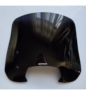 MOTOCAM RKS SC 150 Ön Cam 2023-2026 Model 39cm Siyah Renkli 4mm APARATSIZ