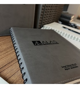Kişiye Ve kurumlara Özel Defter + Roller Kalem