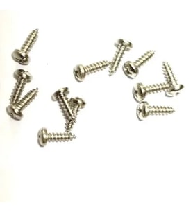 Klips, Menteşe, Ayak, Ysb Sac Vidası - 2,9x9,5mm Nikel, 1000 Adet