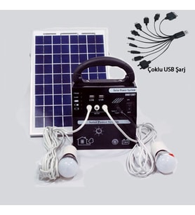 Savex Solar Jeneratör Aydınlatma Sistemi (SHS1207H)