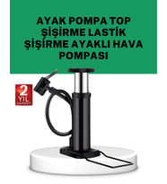 Çok Amaçlı Ayak Pompası Dayanıklı Pratik Hava Pompası