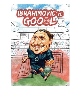 NOTANTİK ÇİZGİSİZ NOT DEFTERİ VE GOOL SERİSİ - İBRAHİMOVİC