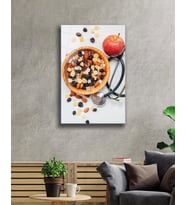 Meyveler Cam Tablo 4mm Dayanıklı Temperli Cam