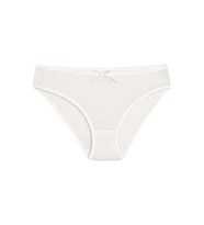12 Adet Yıldız Bayan Bambu Bikini Külot Ekru 3912
