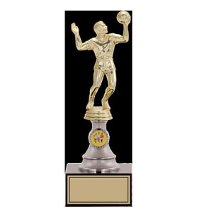 ODAK KUPA - Figürlü Kupalar - Voleybol Erkek Figürlü Kupalar FG-010 C - 26 cm