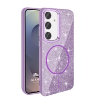 Microsonic Samsung Galaxy S23 FE Kılıf GlamGrip Luxe Lila (Lila)