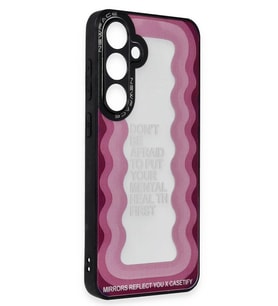 ERTAN Samsung Galaxy M14 5G Kılıf Mirror Desenli Kapak - Mirror - 11