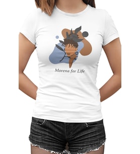 Morena Beyaz Kadın Tshirt