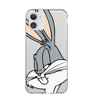 Iphone 11 Uyumlu Bugs Bunny Desenli Şeffaf Telefon Kılıfı