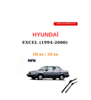 Hyundai Excel (1994-2000) Araca Özel Silecek